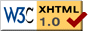 [XHTML 1.0 Valid Logo]